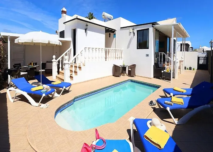 Cosy Lanzarote 3 Bedrooms Heated Pool Honey * Пуэрто дель Кармен